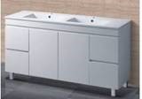 SANTORINI 600X460mm VANITY ON LEGS 1TH W