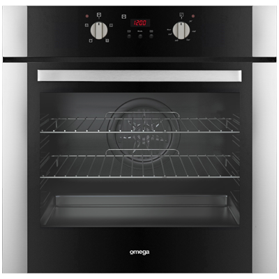 OMEGA 600mm ELECTRIC OVEN 4 FUNCT DIGITAL SS