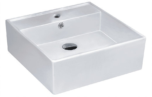 Inspire square counter top basin 380x380mm