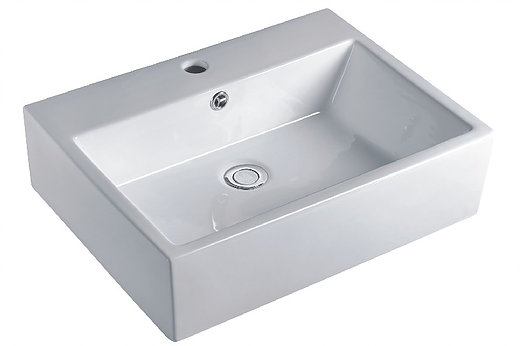 Inspire wall hung/counter top basin 510x425mm