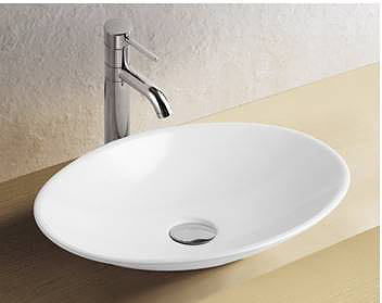 Inspire circle counter top basin 380x380mm