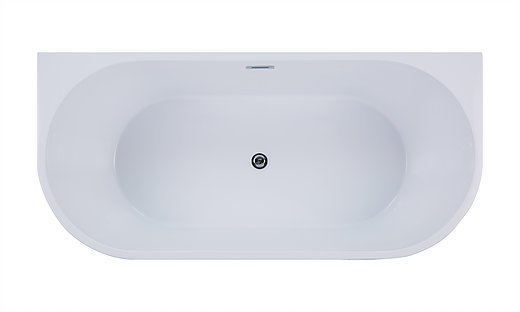 Inspire Verona back/wall f/standing bath tub 1500x750mm