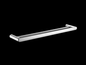 Round double towel rail 810mm