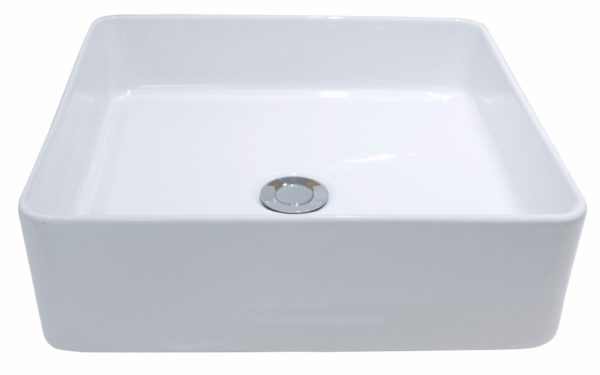 Square counter top basin 400x400mm