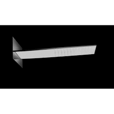 Square shower head chrome