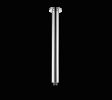 Round 300mm Ceiling arm chrome
