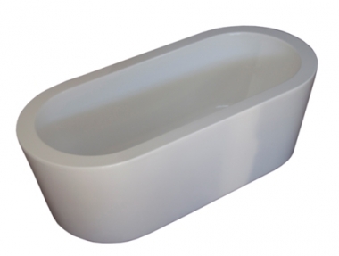 Oval 1490mm freestanding bath