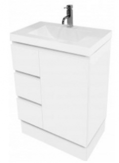 Mont Albert 750 freestanding vanity white