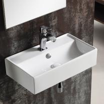 Saratoga wall hung basin 1th 550x310x125mm
