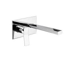 Paco wave wall mixer & 215mm sprout