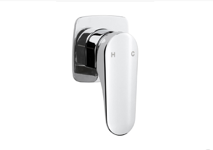 Linsol platinum shower mixer chrome
