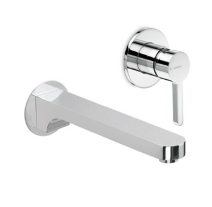 Parisi Ergo wall mixer with spout