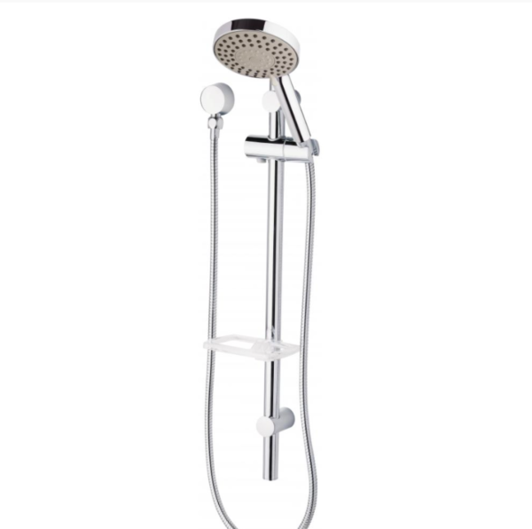 Vivid hand shower on rail chrome