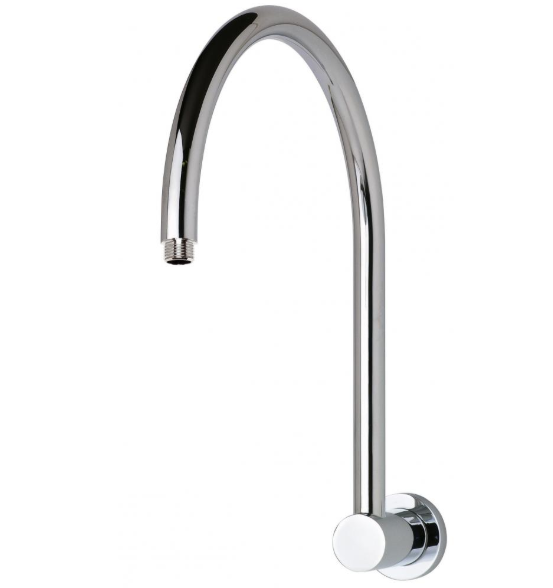 Vivid high rise shower arm chrome