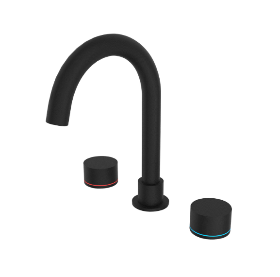 Kara basin set matte black