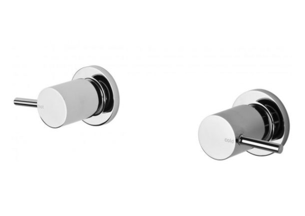 Vivid pin lever wall top assemblies chrome