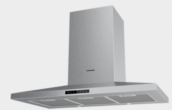 WESTINGHOUSE 90cm Canopy Rangehood, Stainless Steel