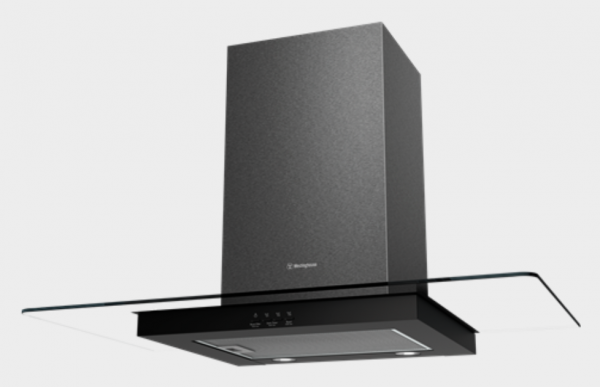 WESTINGHOUSE 90cm Canopy Rangehood, Dark Stainless Steel
