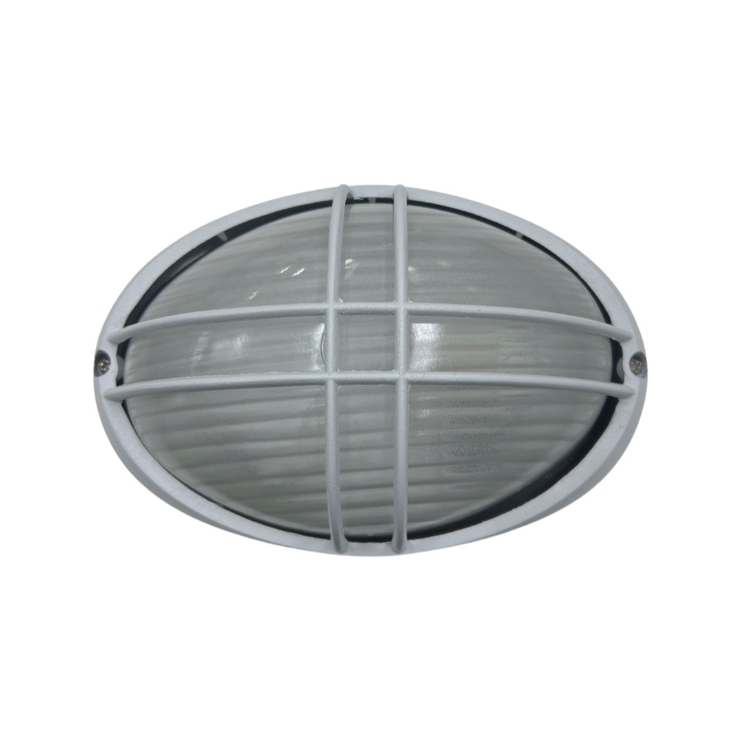 BUNKER Exterior Wall Light Fiore Grill White