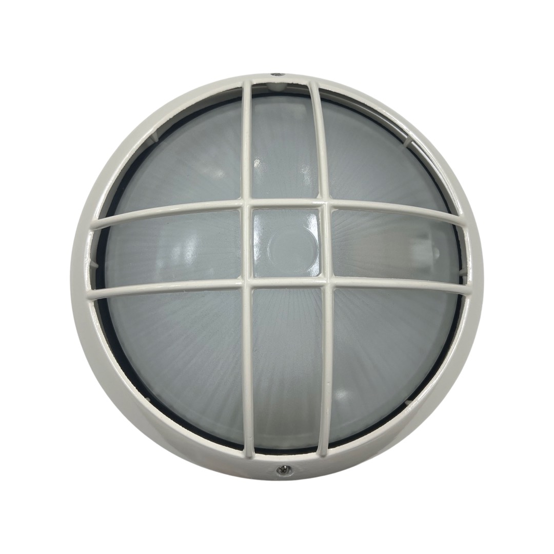 BUNKER Exterior Wall Light Fiore Grill Round Beige